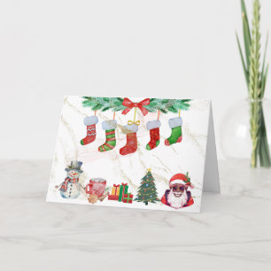 Kort för hälsning - julklapp - julklapp