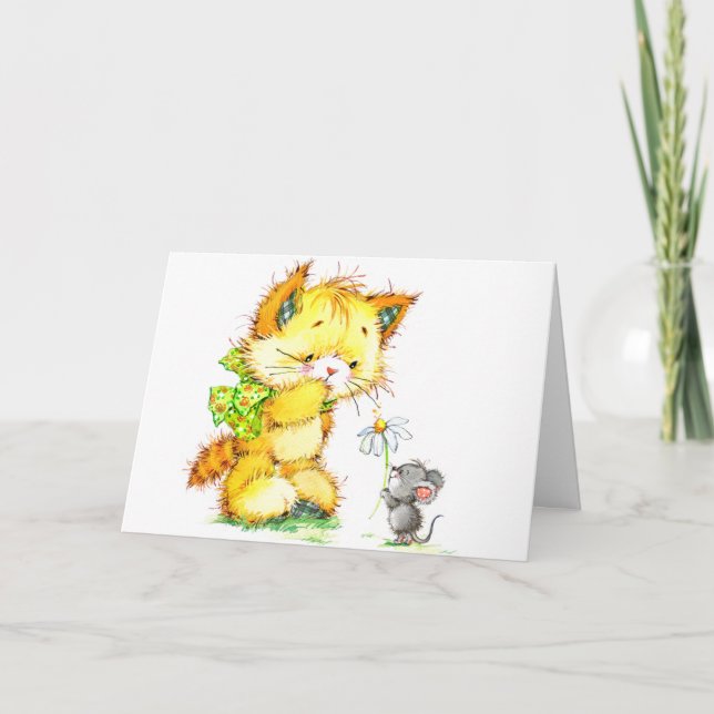 Kort för hälsning - Kärlek, Vänskap, familj (Framsida)