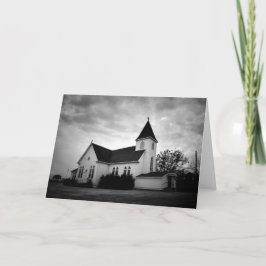 Kort för hälsning - Land kyrka