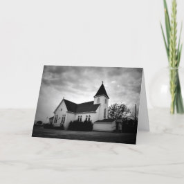 Kort för hälsning - Land kyrka