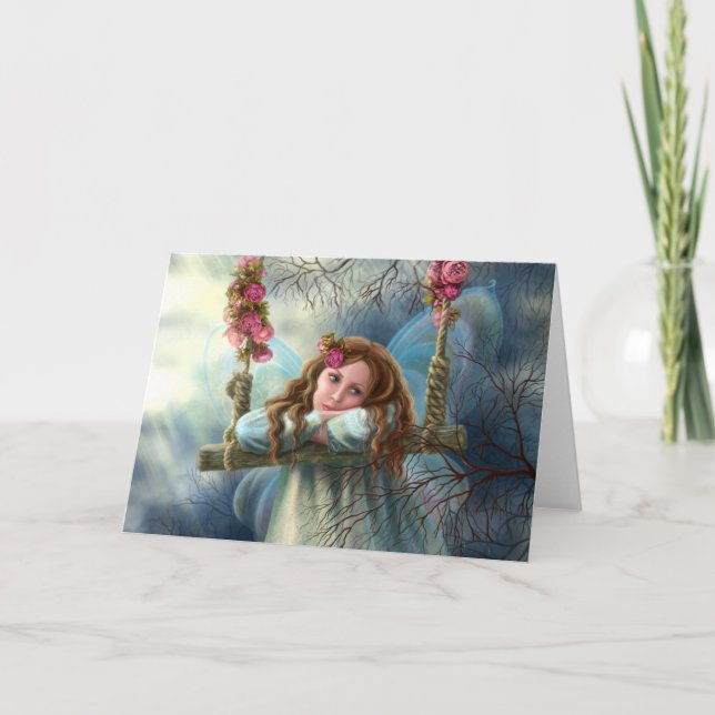 Kort för hälsning, mjölk (Framsida)