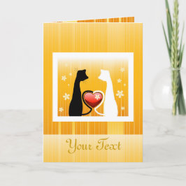 Kort för hälsning på Alla hjärtans dag