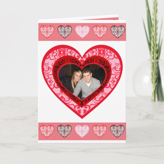 Kort för hälsning på anpassningsbarnas Alla hjärta (Framsida)