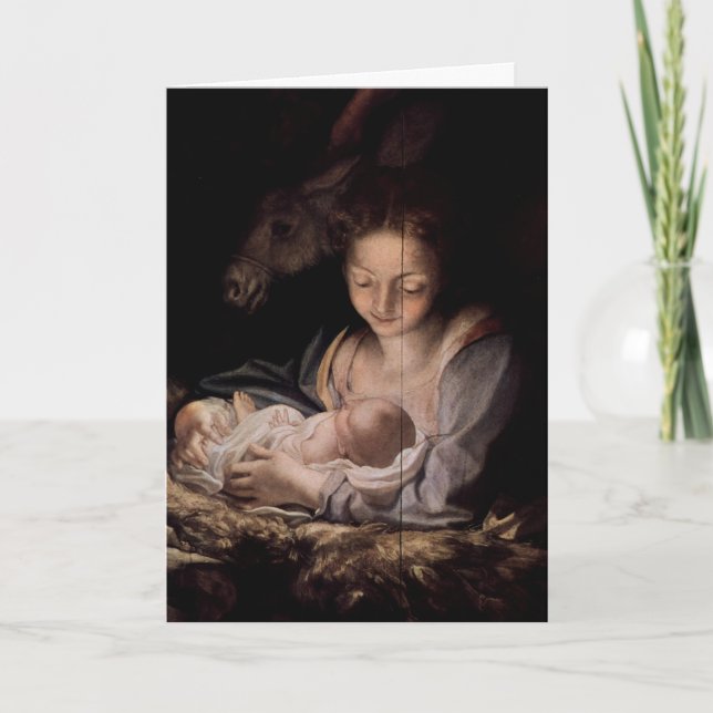 Kort för hälsning (skript): Luke 2:19 Dew Divine (Framsida)