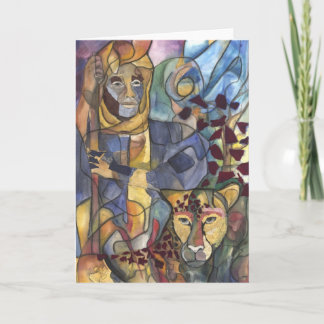 Kort för hälsning: "Spirit Tracker"