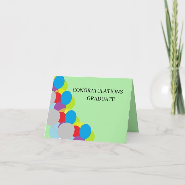 Kort för hälsning, Student (Framsida)