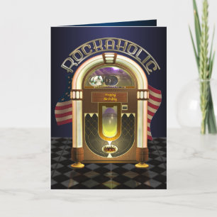 Kort för hälsningar för JukeboxRockaholic