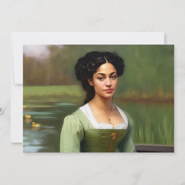 Kort för hälsningskort, kvinnans födelsedag Tack (Framsida)