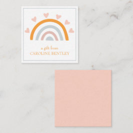 Kort för Hand plockade regnbåge i djurutrymme