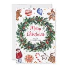 Kort för Helgdag av julkrans