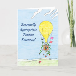 Kort för Helgdag av visuell Luftballong