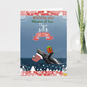 kort för helgdag för val för flygSanta puckelrygg