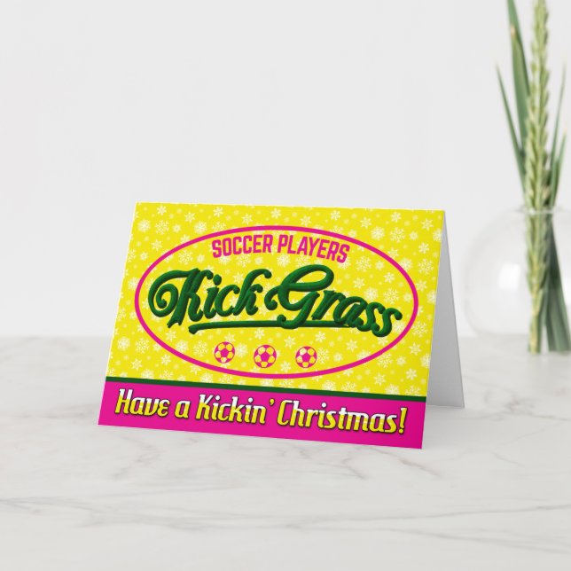 Kort för Helgdag visitkort för fotboll (Framsida)
