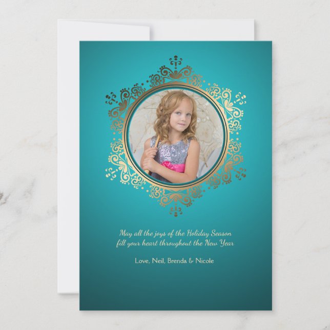 Kort för helgdagandefoto (Framsida)