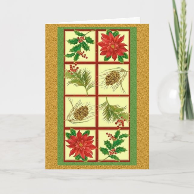 Kort för helgdagarsäsonghälsningar (Framsida)