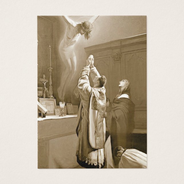 KORT FÖR HELIGA AV KATOLISK PRIESTERING (Framsidan)