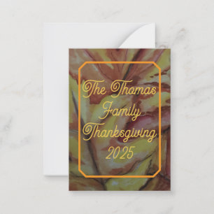 Kort för Heliga av personligens Thanksgiving - "Bl