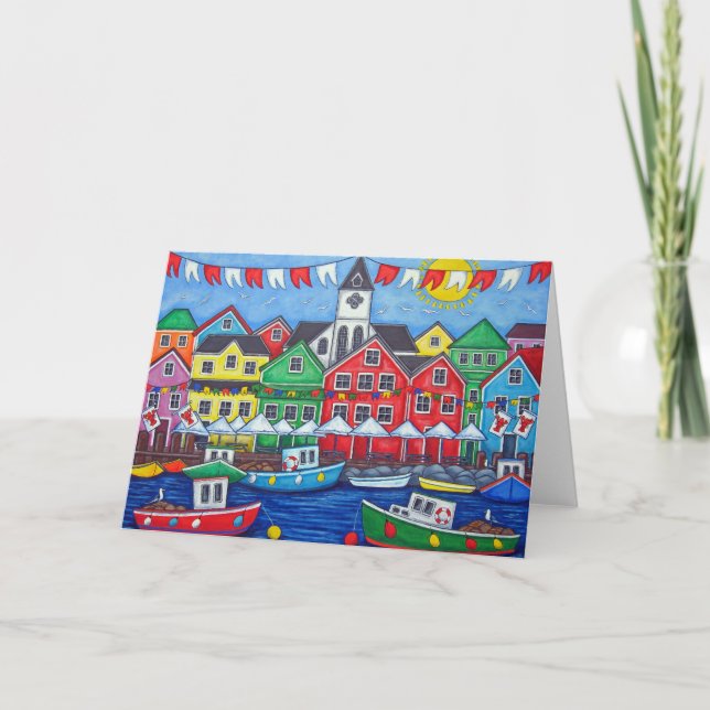 Kort för hemstadfestivalhälsning (Framsida)