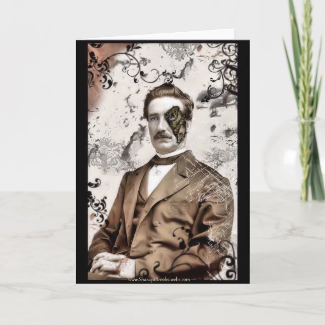 Kort för Herr Growlands utbyteshälsning (Framsida)