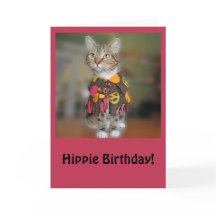 Kort för Hippietabby kattfödelsedag