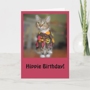 Kort för Hippietabby kattfödelsedag
