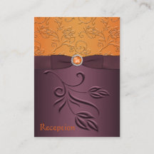 Kort för hölje för lila och Blommigt