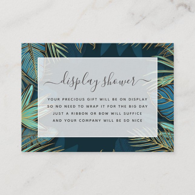 Kort för hölje för tropisk Möhippa (Framsida)