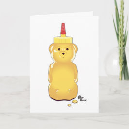 Kort för honungsbjörn Mors dag