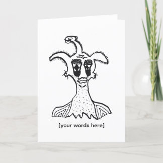 Kort för humoristisk Freak av Anpassade 12-28-22