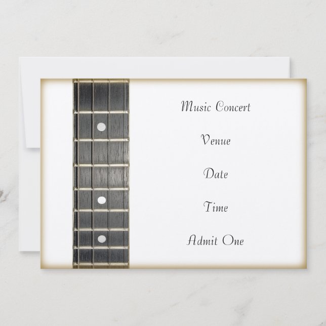 Kort för inbjudan för biljett för (Framsida)