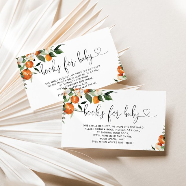 Kort för inneslutning av Citrus bokar för baby bil (Skapare uppladdad)