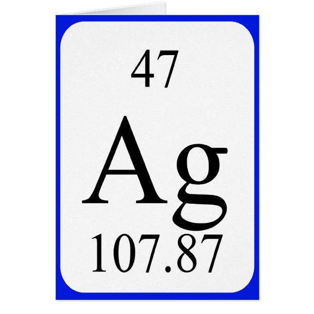 Kort för inslag 47 - silvervit (Framsidan)