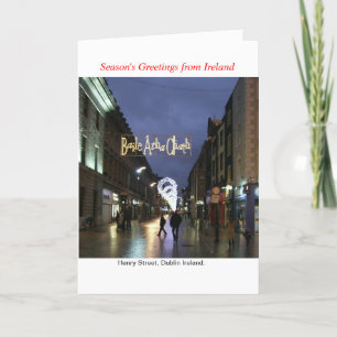 Kort för Irland julhälsning