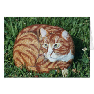 Kort "för Jasper" kattsten