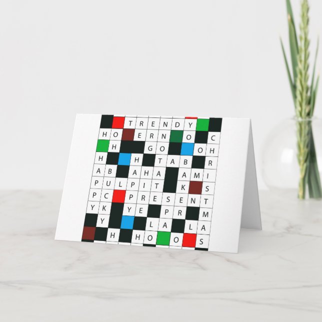 Kort för julhälsning (Framsida)