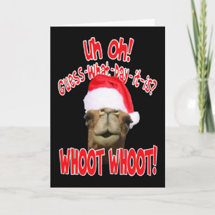 Kort för julhälsning på julafton