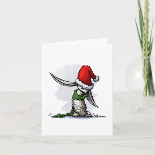 Kort för julkaninhelgdag (Framsida)