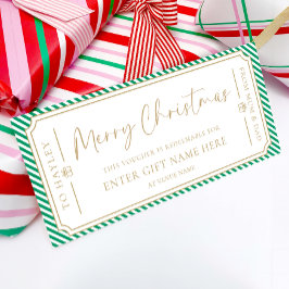 Kort för julklapp i Rand