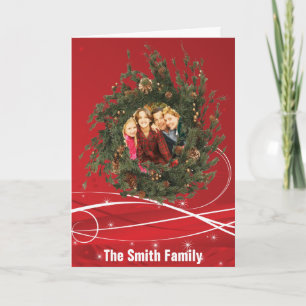 Kort för julkrans
