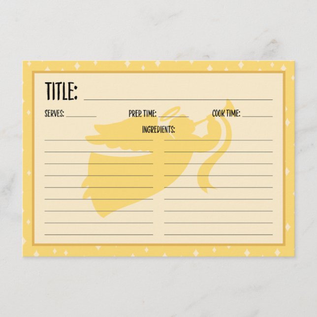 Kort för jullantel (Framsida)