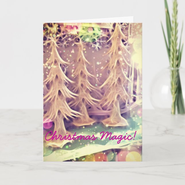 Kort för julmagisk autism (Framsida)