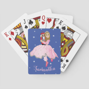 Kort för juluppspelning Nutcracker Lt Brwn Hair Casinokort