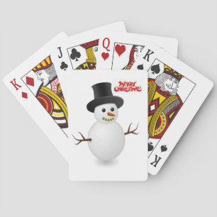 Kort för juluppspelning spel kort