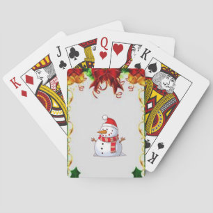 Kort för juluppspelning spel kort