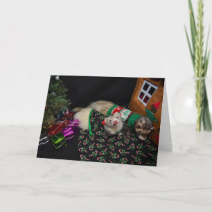 Kort för julvesslahälsning