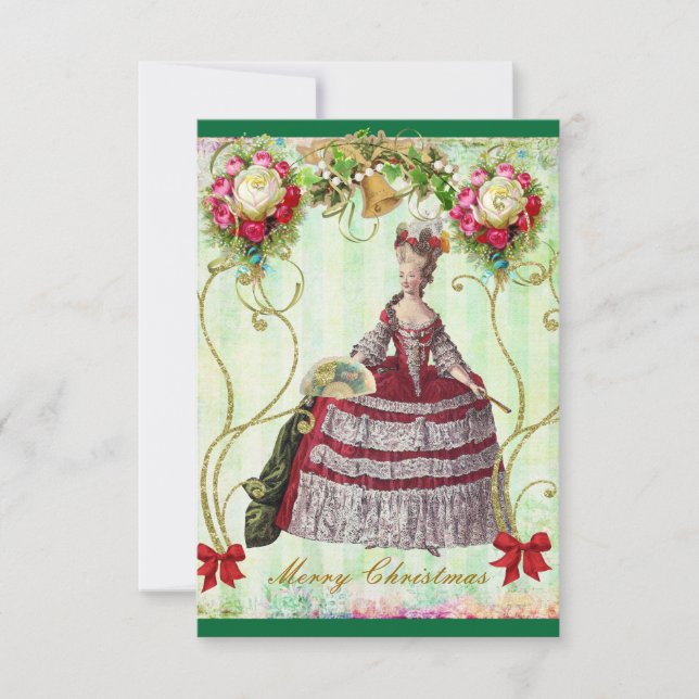 Kort för julVictorianMarie handväska (Framsida)