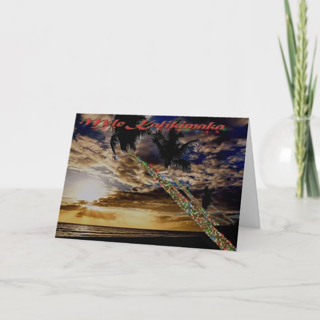 Kort för Kaanapali handflatanhelgdag (Framsida)
