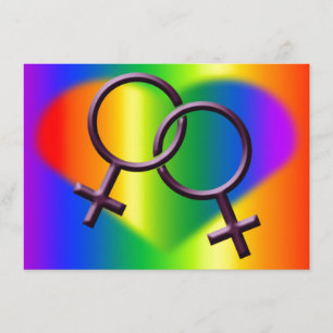 Kort för kärlek för regnbåge för gay