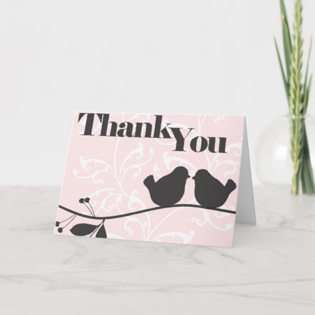 Kort för kärlekBrids tack (Framsida)