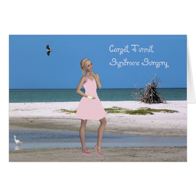 Kort för karpaltunnelsyndrom-kirurgi (Framsidan Horizontal)